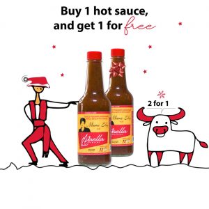 Buy 1 hot sauce, get 1 free
