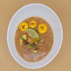 Soupe bananeplantin PaellaMarisol Recette Marisol